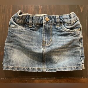 Tough skins little girls mini skirt denim 3t toddler girl